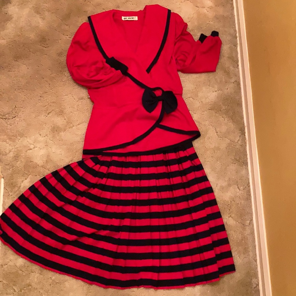 1980s vintage suit by GO VICKI!